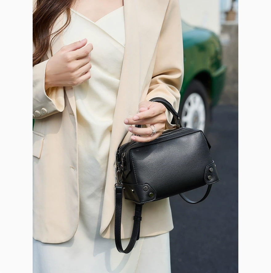 Pillow bag on the shoulder crossbody