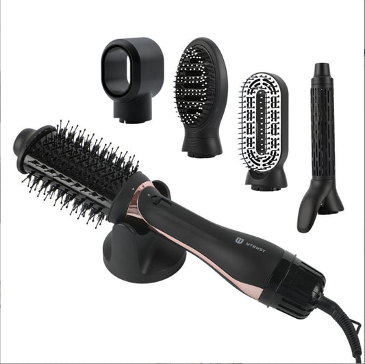 5-in-1 hot air comb multi-function curl comb